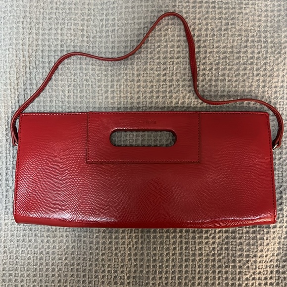 TUCI Italia genuine leather clutch, shoulder bag - Picture 4 of 7